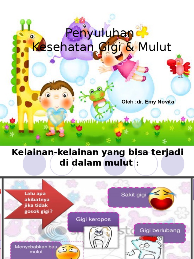 Penyuluhan Kesehatan Gigi Mulutppt