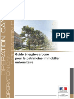 Guide Énergie Carbone Pour Le Patrimoine Immobilier Universitaire