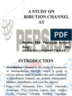 Distribution Channel of Pepsico