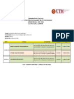 Exam Schedule