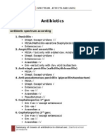 Antibiotic Summary - Draft