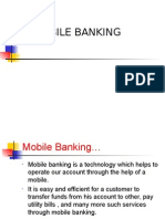 Mobile banking Conversion