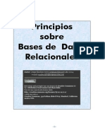 Principios Sobre Bases de Datos Relacionales