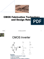 CMOS Fabrication Technology and Design Rules