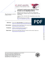 Activated T Cell Exosomes Promote Tumor Invasion via Fas Signaling Pathway