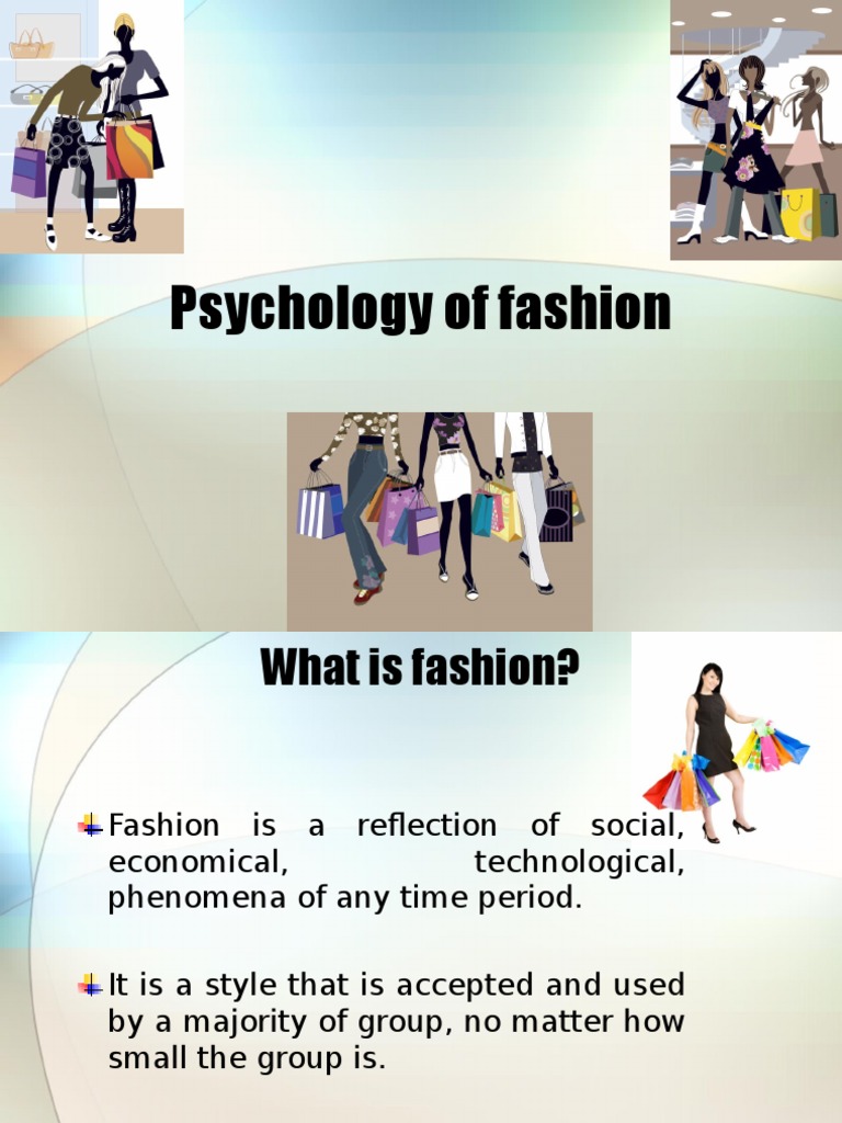 fashion psychology research paper