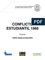 Reseña - Conflicto Estudiantil 1968 PDF