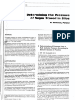 Determining the Pressure of Surge Stored in Silos
