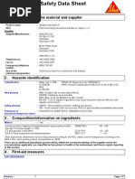 Sikadur Injectokit LV - MSDS