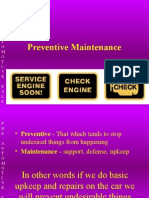 Preventive Maintenance: P H S A U T O M O T I V E S A L S