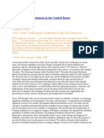 The History of Inclusion in The United States: Chapter Three 1960-1968: Challenging Traditions in Special Education