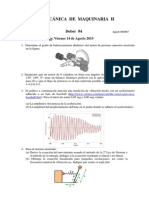 Ejercicios Mecanica de Maquinaria II