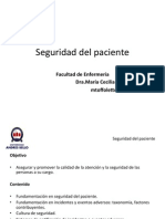 Clase Seguridad Del Paciente 2014