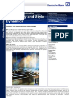 Uncertainty and Style Dynamics: Portfolios Under Construction