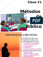 Clase01 Metodos de Est Bibl