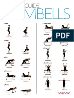 Exercise Guide Dumbells Hantlar - Eng