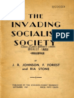 C. L. R. James-Raya Dunayevskaya-Ria Stone - The Invading Socialist Society (First Ed. - 1947)