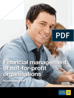 Financial Management of Not-For-profits