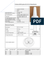Specification Antenna M102