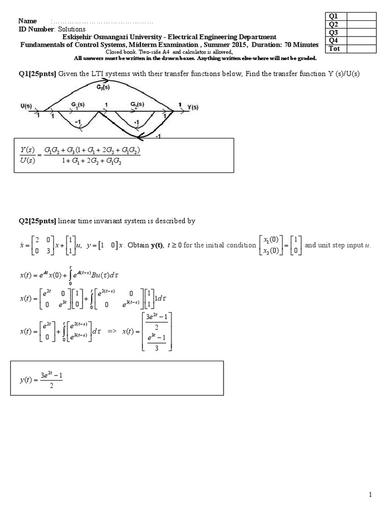 FOC 1 Midterm Soln | PDF | Teaching Methods & Materials | Science ...