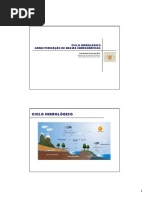 Aula 02 Ciclo Hidrolc3b3gico Balanc3a7o Hc3addrico e Bacias Hidrogrc3a1ficas