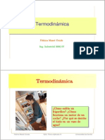 Termodinámica: Principios y aplicaciones