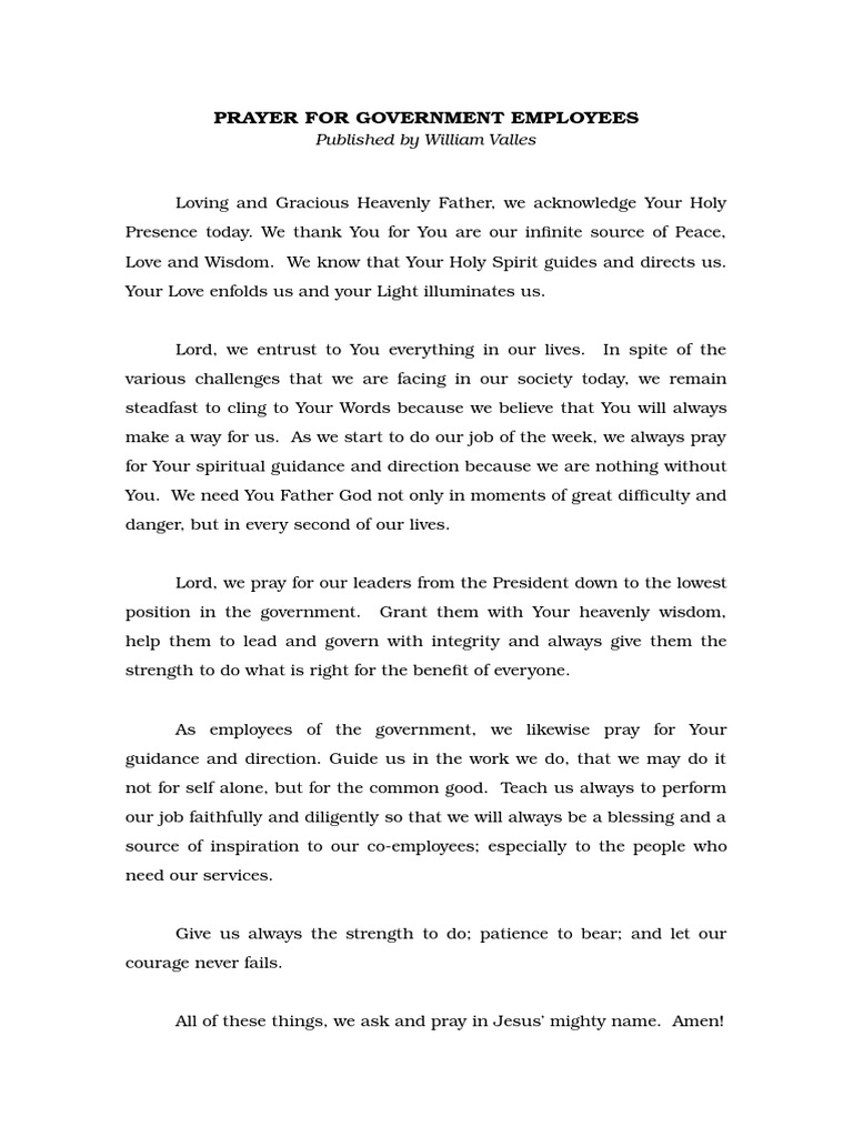 Prayer For Flag Raising Ceremony Pdf God The Father Prayer