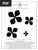 Download Paper Dahlia - Flower Template by RaquelVillanueva SN274790127 doc pdf