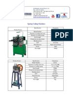 Catalogo Maquina Resortes para Hacer Colchones