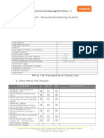 Annex 19 - RSM Remote Monitoring System PM & CM Check List- V1.0