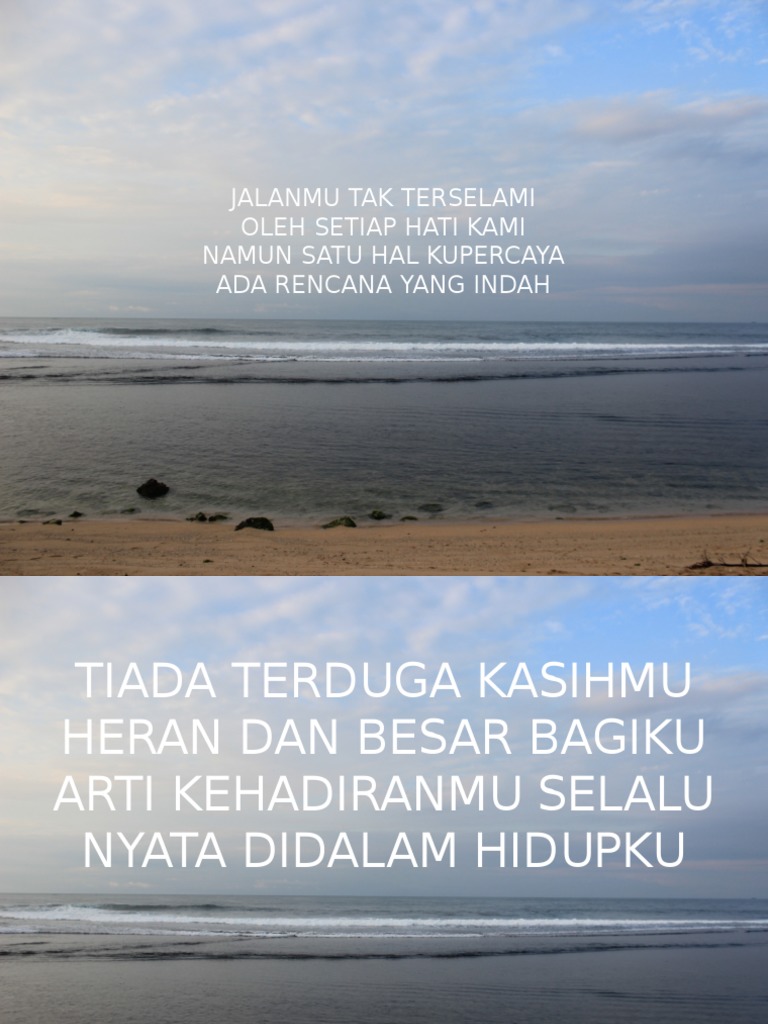 Jalanmu Tak Terselami