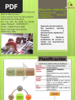 606 Presentación de Situación Didáctica