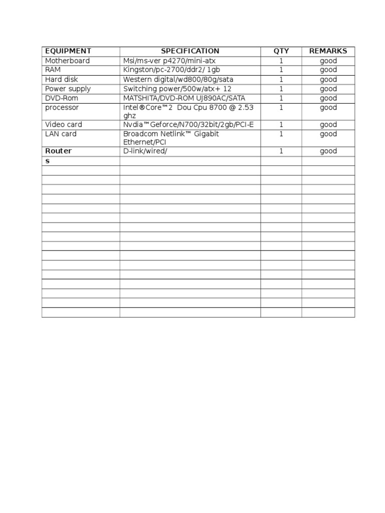Inventory | PDF