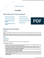 Eligibility Criteria by Topic BLOOD DONATION