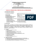 Plan Trabajo Practica Comunidad 2013 PDF