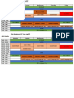 4th Grade Schedule