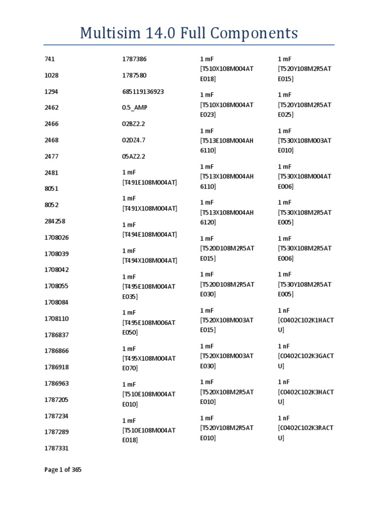 Full Multisim 14 Pdf