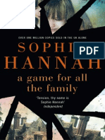 A Game For All The Family by Sophie Hannah - Excerpt