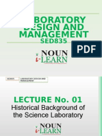 Laboratory Design and Management: Course Title