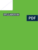 Syllabus S6