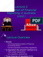 Regulation of Financial Reporting in Australia (Cont.)