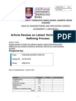 CHE323 June 2015 - Assignment 1 - Template Cover Page