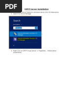 SMTP Server Installation
