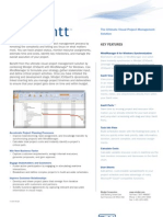 Mindjet JCVGantt 3 - Datasheet