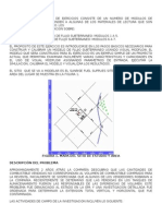 Modelación de flujo subterráneo en sitio contaminado