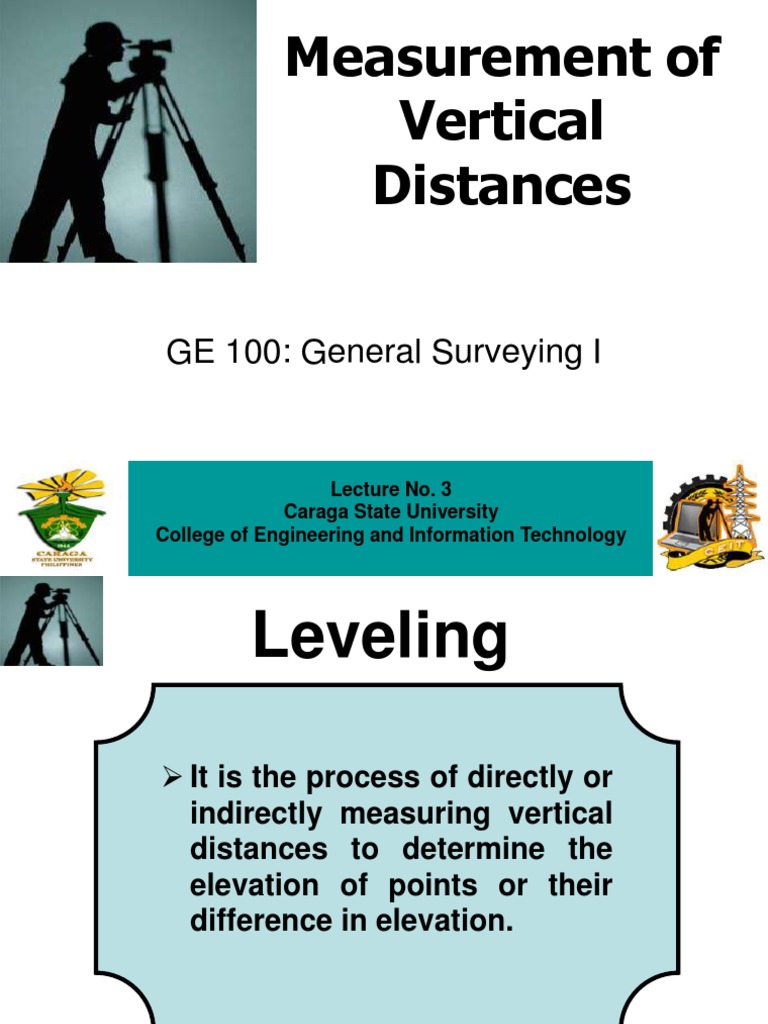 Vertical Distance Measurement in Surveying | PDF | Surveying | Lens ...