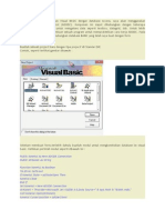 Untuk Dapat Menghubungkan Visual BASIC Dengan Database Access