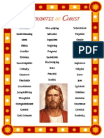 Attributes of Christ