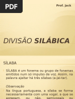 Divisão silábica