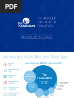 Tax Foundation 2014 Annual Report